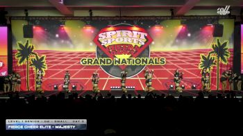 Fierce Cheer Elite - Majesty [2026 L1 Senior - D2 - Small Day 3] 2026 Spirit Sports Grand Nationals