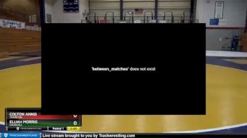 113 lbs Champ. Round 1 - Colton Annis, Thurston vs Elijah Morris, Churchill