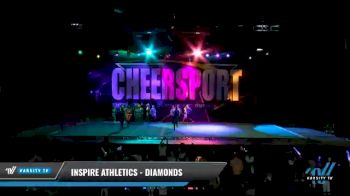 Inspire Athletics - Diamonds [2021 L2 Junior - Medium Day 1] 2021 CHEERSPORT National Cheerleading Championship