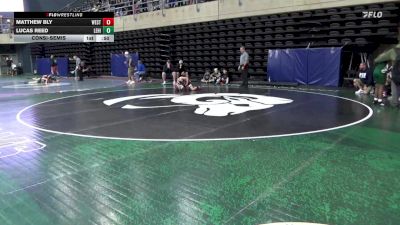 78 lbs Consolation - Matthew Bly, West Wyoming vs Lucas Reed, Lehighton