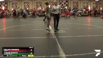 101 lbs Cons. Round 2 - William Timmreck, 14AWC vs Tyrone Evans Iii, Orchard South