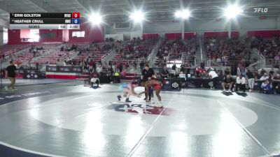 50 lbs Semis - Erin Golston, New York Athletic Club vs Heather Crull, Northeastern Wrestling Club