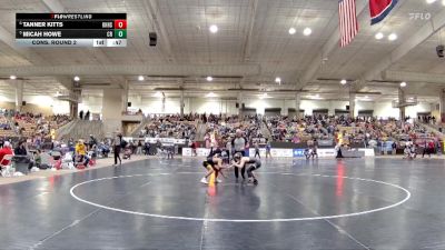 AA 113 lbs Cons. Round 2 - Tanner Kitts, Knoxville Halls High School vs Micah Howe, Clarksville High School