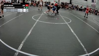84 lbs Round 2 (4 Team) - Dylan Zellea, EsteBuilt WC vs CJ Cunningham, Prestige Worldwide
