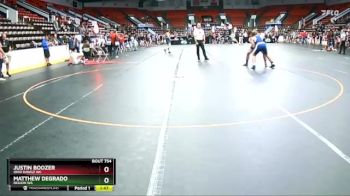 185 lbs Cons. Round 2 - Justin Boozer, Ohio Dawgz WC vs Matthew DeGrado, Region WA