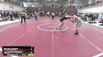 175 lbs 3rd Place Match - William Thwaits, Sahuarita High School vs Alexander Anderson, Show Low