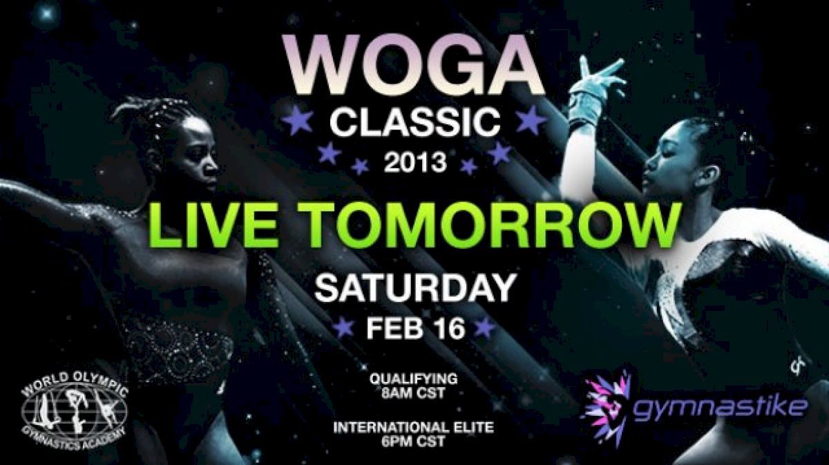 Watch the WOGA Classic LIVE Tomorrow