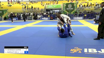 PEDRO HENRIQUE DUMMER QUADRADO vs LUCAS CAPOLETI DE LIMA 2024 Brasileiro Jiu-Jitsu IBJJF