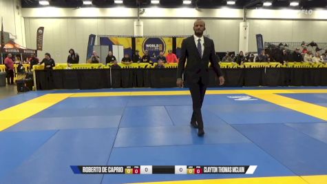 Clayton Thomas Mclain vs Roberto De Caprio 2024 World IBJJF Jiu-Jitsu No-Gi Championship