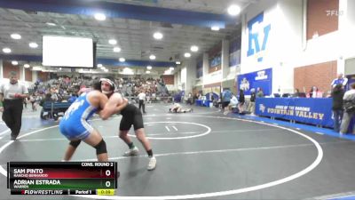 190 lbs Cons. Round 2 - Adrian Estrada, Warren vs Sam Pinto, Rancho Bernardo