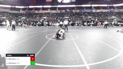 218 lbs Semifinal - Elijah Mathis, Bobcat Wrestling Club vs Tage Skocny, Trailhands