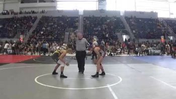 144 lbs Semifinal - Tristan Goodwin, Benson vs TEVON MELLOR, Shamrocks Elite