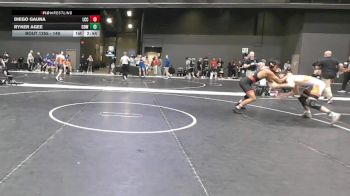 149 lbs Cons. Round 2 - Ryker Agee, Cowley College vs Diego Gauna, Labette Community College