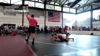 156-170 lbs Champ. Round 1 - Patrick Buttner Jr., Thoroughbred Wrestling Academy vs Owen Delozier, Fox Valley Wrestling Club