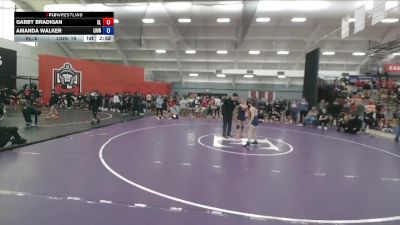 138 lbs Round 2 (12 Team) - Gabby Bradigan, Elmira College vs Amanda Walker, Liberty University