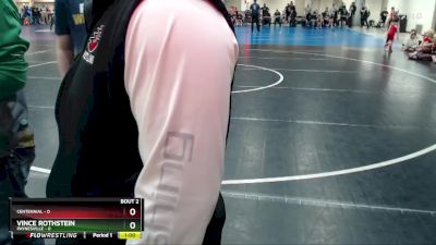 50 lbs Semis (4 Team) - Dottie Huff, Centennial vs Steven Lahr, Paynesville