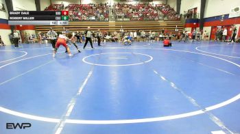 157 lbs Quarterfinal - Brady Dale, Bixby HS Boys vs Robert Miller, Edison Eagles