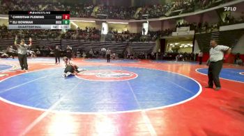 113-2A Quarterfinal - Christian Fleming, Hart County vs Eli Bowman, Rockmart