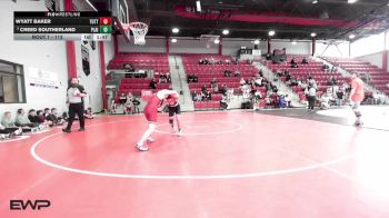 113 lbs Champ. Round 1 - Wyatt Baker, TUTTLE vs Creed Southerland, PLAINVIEW