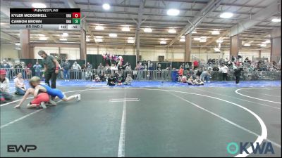 75 lbs Rr Rnd 2 - Kyler Mcdonnell, Unattached vs Cannon Brown, Unattached