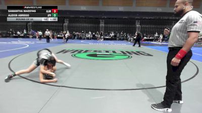 115 lbs Round Of 64 - Lily Blue, Davis vs Lilly Forrett, Layton