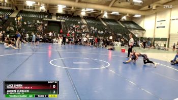 119 lbs Placement Matches (8 Team) - Jace Smith, Kearney Matcats - Gold vs Ayden Kuebler, G.I. Grapplers
