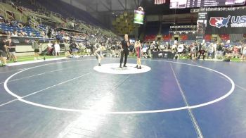 94 lbs Cons 32 #2 - Connor Griffin, California vs Christopher Metz, Georgia