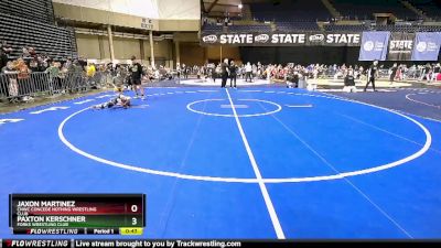 49 lbs Semifinal - Paxton Kerschner, Forks Wrestling Club vs Jaxon Martinez, CNWC Concede Nothing Wrestling Club