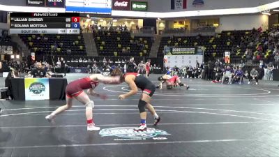 131 lbs Cons. Round 2 - Solana Mottola, Frostburg State vs Lillian Sherer, Lock Haven University