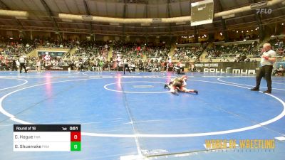 70 lbs Round Of 16 - Colt Hogue, Terminator Wrestling Academy vs Gabriel Shuemake, Pirate Wrestling Club