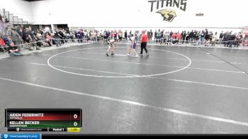 106 lbs Cons. Round 2 - Kellen Becker, Germantown vs Aiden Federwitz, Pittsville