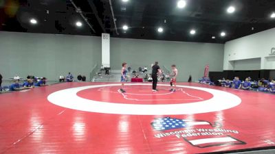 100 lbs Symon Woods, Illinois Greco vs Thatcher Purser, Team Utah