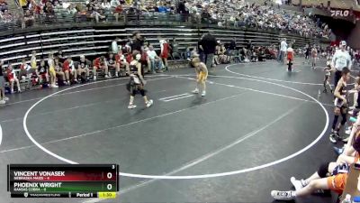 55 lbs Semis & 1st Wrestleback (8 Team) - Phoenix Wright, Kansas Cobra vs Vincent Vonasek, Nebraska Maize