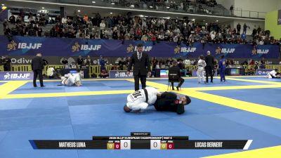 Lucas Bernert vs Matheus Luna 2026 European Jiu-Jitsu IBJJF Championship