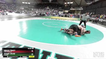 1B/2B 285 Quarterfinal - Brock Tracy, Lind-Ritzville vs Ryder Cruse, Rainier