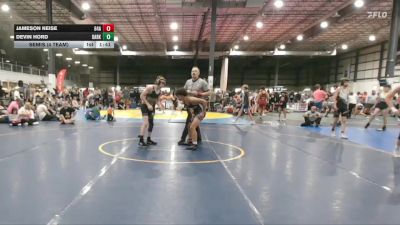 125 lbs Semis (4 Team) - Jameson Neise, 84 ATHLETES vs Devin Hord, DARKHORSE