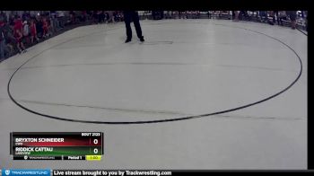 9 lbs Cons. Round 1 - Riddick Cattau, Lakeview vs Bryxton Schneider, CWO