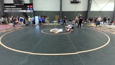 Junior Boys FS - 190 lbs Cons. Round 4 - Logan Torset, WA vs Brock Gustaveson, WA
