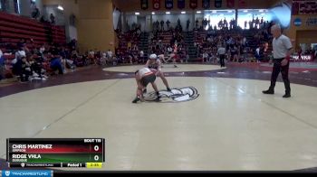 149 lbs Cons. Round 3 - Ridge Vhla, Dubuque vs Chris Martinez, Simpson