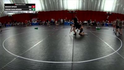 120 lbs Champ Round 1 (16 Team) - Mason Spear, Waunakee vs Crewe Dahlheimer, Brainerd