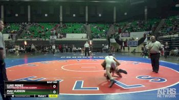 1A-4A 106 Cons. Round 2 - Max Hudson, Wilson vs Luke Perez, Westminster Christian Academy