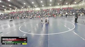 47 lbs Cons. Round 1 - Graysen Velasquez, Fremont Wrestling Club vs McCoy Knight, Wasatch Wrestling Club