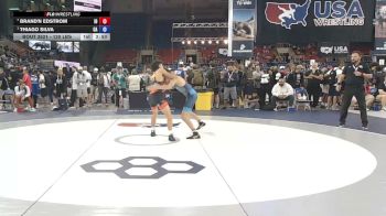 120 lbs Cons. Semis - Brand'n Edstrom, Idaho vs Thiago Silva, California