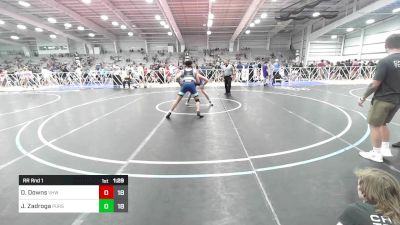 182 lbs Rr Rnd 1 - Devon Downs, VHW vs Jake Zadroga, Pursuit Wrestling Academy - Black