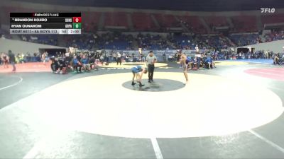 6A Boys 113 lbs Champ. Round 1 - Brandon Kojiro, Sunset Boys vs Ryan Ounarom, Grants Pass Boys