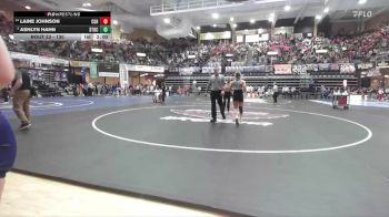 130 lbs Champ. Round 1 - Ashlyn Hahn, Stockton HS vs Laine Johnson, Council Grove Hs