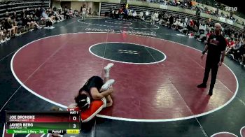 121 lbs Round 1 (4 Team) - Joe Bronske, Chicago Marist vs Javier Berg, Chatfield