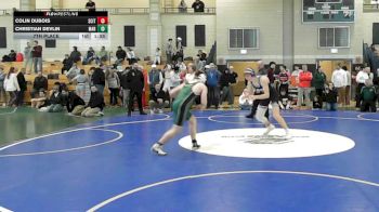 138 lbs 7th Place - Colin DuBois, Scituate vs Christian Devlin, Marshfield