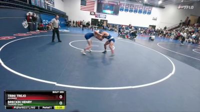 126 lbs Quarterfinal - Breckin Henry, Thunder Basin vs Trini Trejo, Alliance