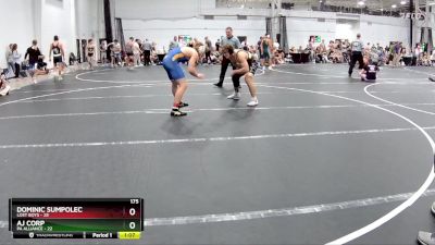 175 lbs Round 4 (8 Team) - Dominic Sumpolec, Lost Boys vs AJ Corp, PA Alliance